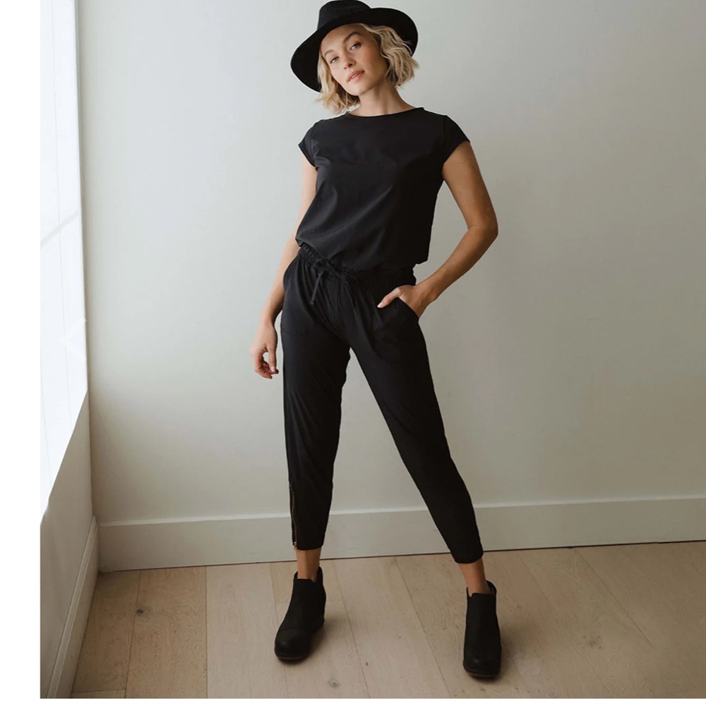 Albion fit short- sleeved romper